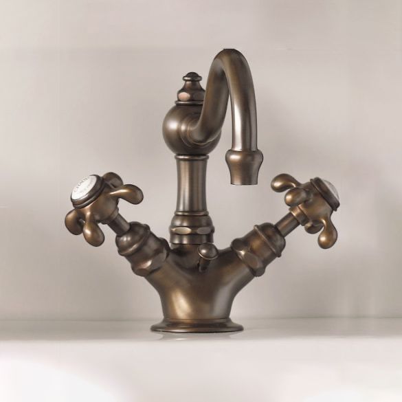  Vòi chậu rửa mặt cổ điển bằng đồng Montmartre - 07208 