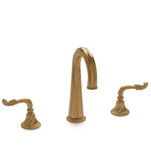  Vòi chậu rửa mặt cổ điển Ribbon & Reed bằng đồng - 0912BAR818 