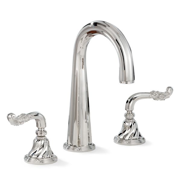  Vòi chậu rửa mặt cổ điển Ribbon & Reed bằng đồng - 0912BAR818 