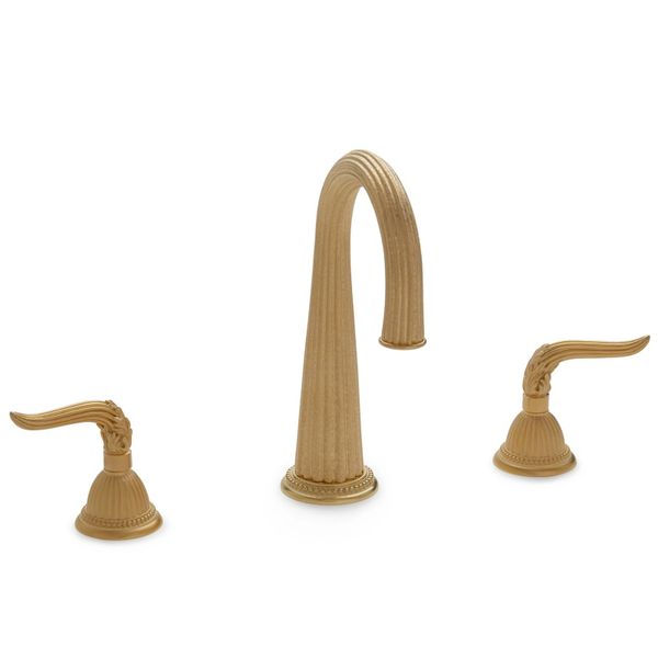  Vòi chậu rửa mặt cổ điển Textured Classical bằng đồng - 0932BAR821 