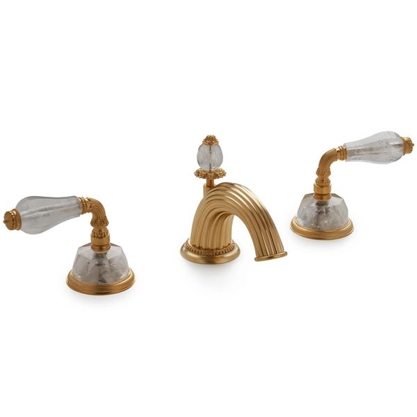  Vòi chậu lavabo cổ điển Rock Crystal bằng đồng - 1029BSN813-RKCR 