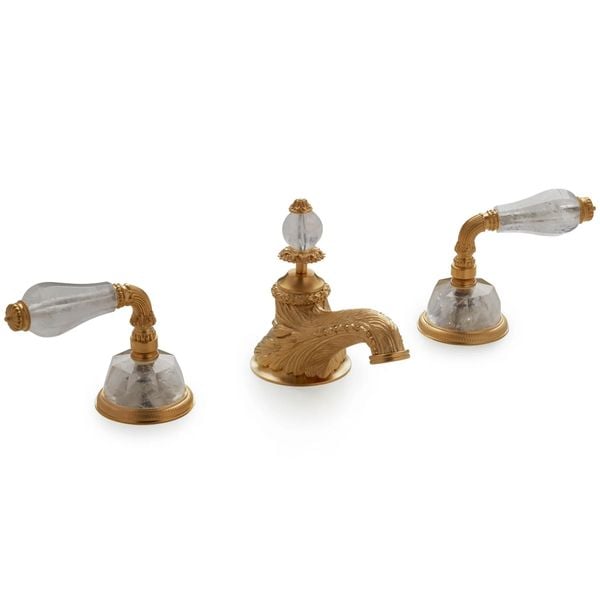  Vòi chậu lavabo cổ điển Rock Crystal bằng đồng - 1029BSN819-RKCR 