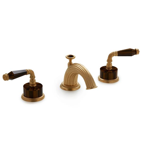  Vòi chậu lavabo cổ điển Brown Tiger Eye bằng đồng - 1029BSN821-BRTI 