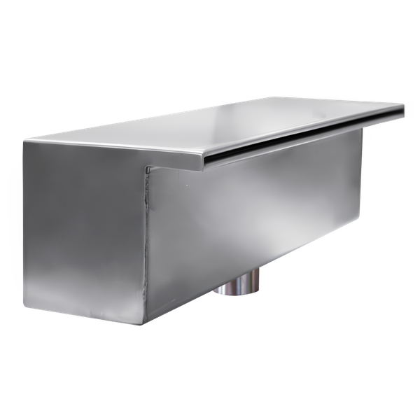  Thác nước hồ bơi âm tường ngoài trời bằng AISI 316L stainless steel (chống thời tiết đại dương) - AQA105 