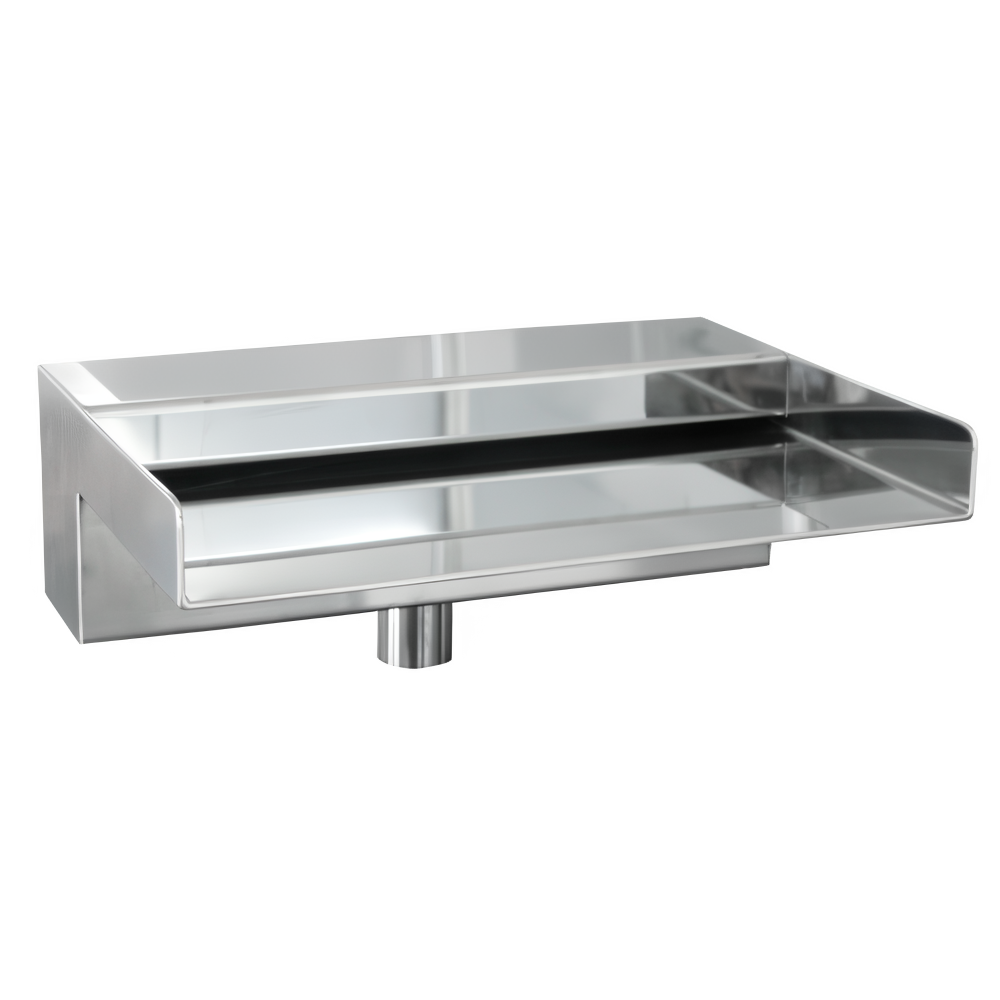  Thác nước hồ bơi âm tường ngoài trời bằng AISI 316L stainless steel (chống thời tiết đại dương) - AQA105O 