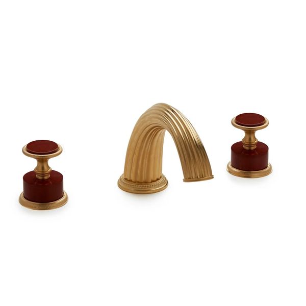  Vòi bồn tắm ba lỗ cổ điển Jasper SW bằng đồng - 1065DKT813-JASP 