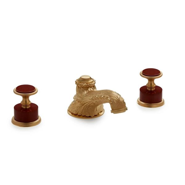  Vòi bồn tắm ba lỗ cổ điển Jasper SW bằng đồng - 1065DKT819-JASP 