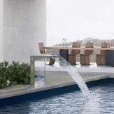  Thác nước hồ bơi ngoài trời bằng AISI 316L stainless steel (chống thời tiết đại dương) - AQA111A 