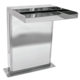  Thác nước hồ bơi ngoài trời bằng AISI 316L stainless steel (chống thời tiết đại dương) - AQA111O 