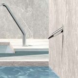  Súng bắn nước hồ bơi gắn tường ngoài trời bằng AISI 316L stainless steel (chống thời tiết đại dương) - AQAC116 