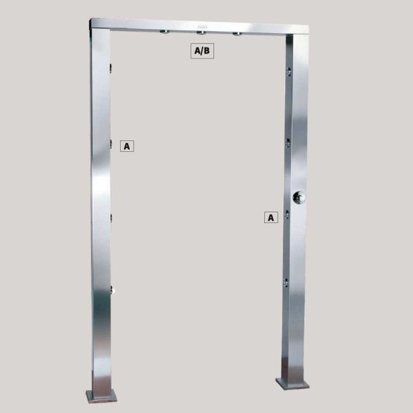  Cánh cổng vòi sen ngoài trời bằng AISI 316L stainless steel (chống thời tiết đại dương) - AQA119 