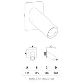  Súng bắn nước hồ bơi gắn tường ngoài trời bằng AISI 316L stainless steel (chống thời tiết đại dương) - AQAC122 