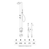 Sen cây ngoài trời bằng AISI 316L stainless steel (chống thời tiết đại dương) - AQA139 
