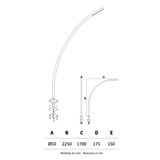  Sen cây ngoài trời bằng AISI 316L stainless steel (chống thời tiết đại dương) - AQA140 