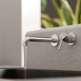  Vòi chậu lavabo gắn tường SS316L Zenne - RN162210b185 