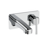  Vòi chậu lavabo 2 lỗ gắn tường cổ điển bằng đồng Zéphyr - 16763 