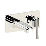  Vòi chậu lavabo 2 lỗ gắn tường cổ điển bằng đồng Zéphyr - 16763 