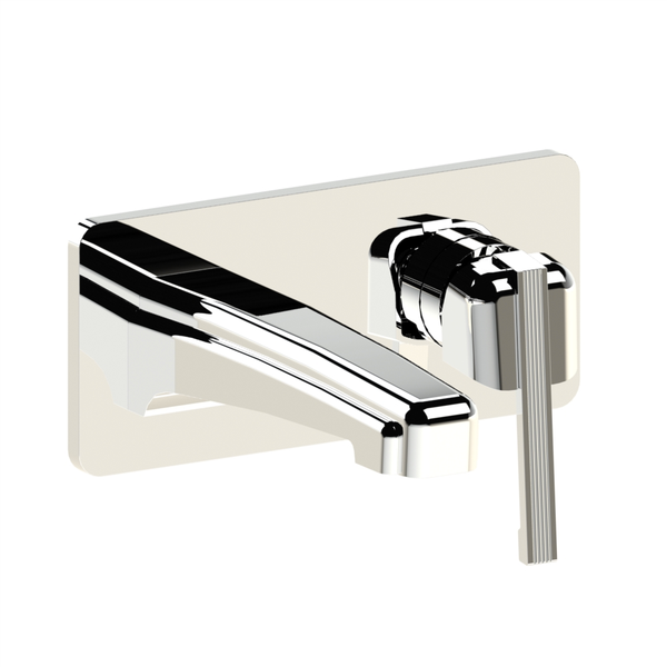  Vòi chậu lavabo 2 lỗ gắn tường cổ điển bằng đồng Zéphyr - 16763 