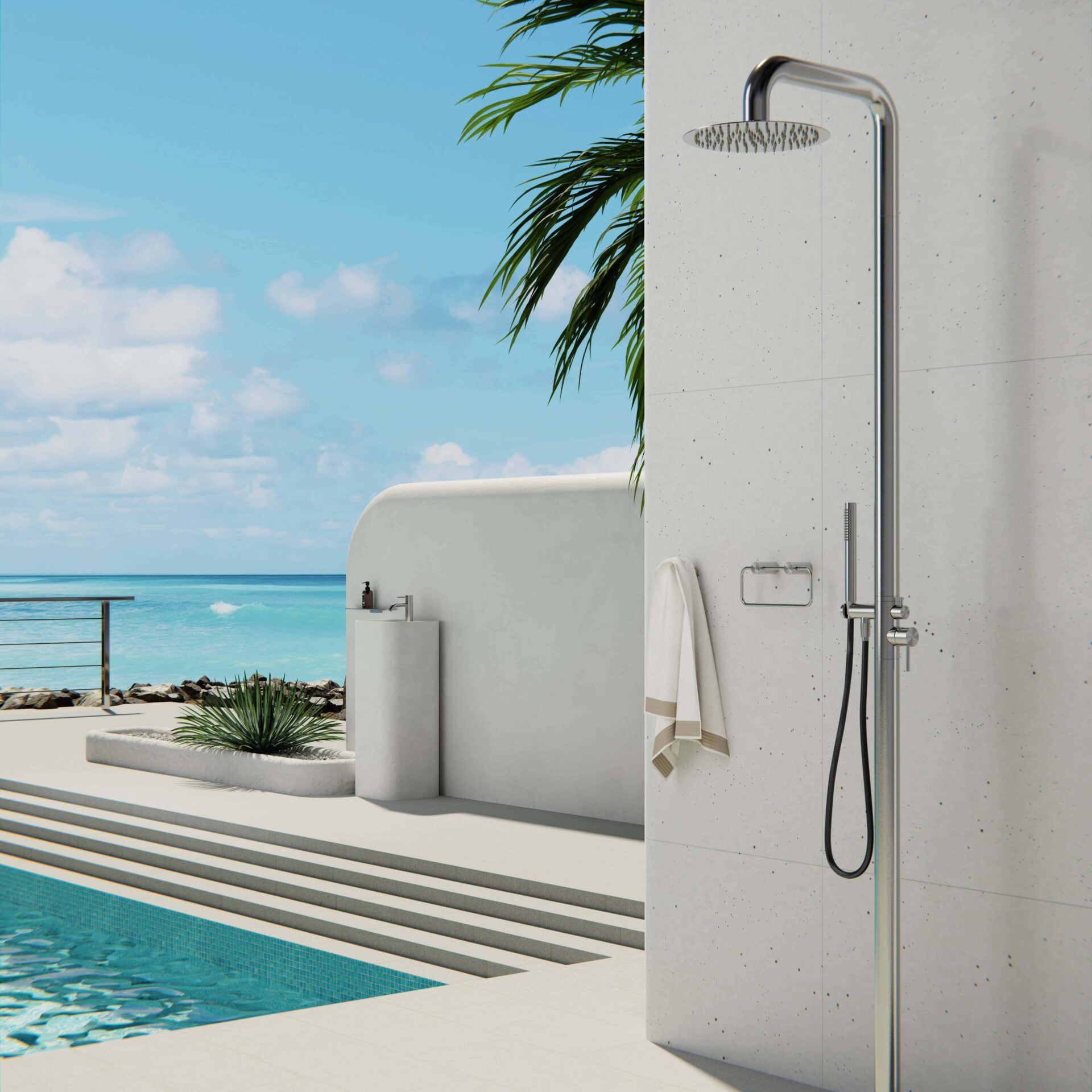  Móc tròn treo khăn tắm bằng SS316L Zenne - RN1680 