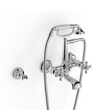  Vòi bồn tắm gắn tường cổ điển 802 bằng đồng - 2002GVP100 