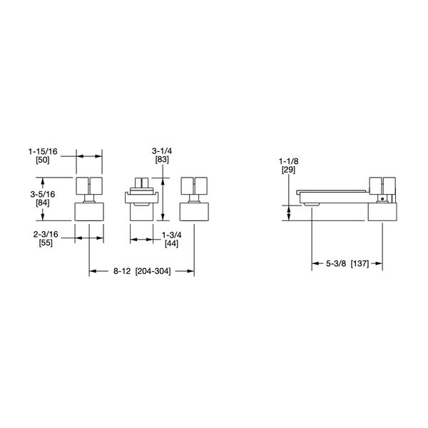  Vòi chậu rửa mặt bằng đồng Apollo Metal - 2003BSN801 
