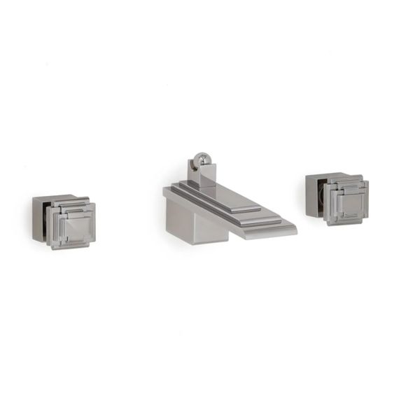  Vòi chậu rửa mặt gắn tường Nouveau bằng đồng - 2015WBS802 