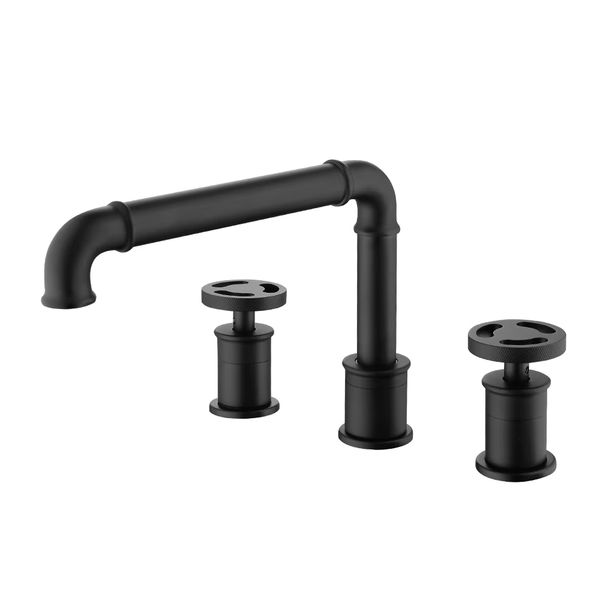  Vòi chậu lavabo ống nước 3 lỗ  - 20A10R 