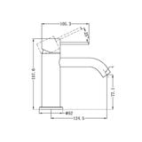  Vòi chậu lavabo cao 157mm bằng đồng Accem - 221901 
