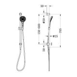  Sen cầm tay có thanh trượt bằng đồng Accem - 221905G 