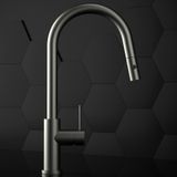  Vòi bếp rửa chén bát đầu vòi kéo ra bằng đồng Accem - 221908 