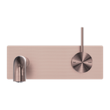  Vòi chậu lavabo gắn tường dài 120/160/185/230/260mm bằng đồng Accem - 221910b 
