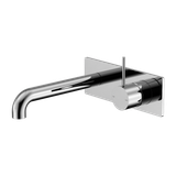  Vòi chậu lavabo gắn tường dài 120/160/185/230/260mm bằng đồng Accem - 221910b 