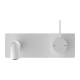  Vòi chậu lavabo gắn tường dài 120/160/185/230/260mm bằng đồng Accem - 221910b 