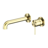  Vòi chậu lavabo gắn tường dài 120/160/185/230/260mm bằng đồng Accem - 221910c 