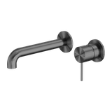  Vòi chậu lavabo gắn tường dài 120/160/185/230/260mm bằng đồng Accem - 221910c 