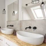  Vòi chậu lavabo gắn tường dài 120/160/185/230/260mm bằng đồng Accem - 221910c 