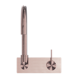  Vòi chậu lavabo gắn tường xoay 180 độ bằng đồng Accem - 221910p 