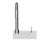  Vòi chậu lavabo gắn tường xoay 180 độ bằng đồng Accem - 221910p 