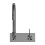  Vòi chậu lavabo gắn tường xoay 180 độ bằng đồng Accem - 221910p 