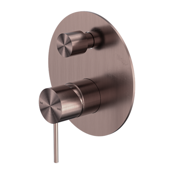  Bộ trộn điều hướng 1 đầu ra nóng lạnh bằng đồng Accem - 221911a 