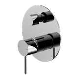  Bộ trộn điều hướng 1 đầu ra nóng lạnh bằng đồng Accem - 221911a 