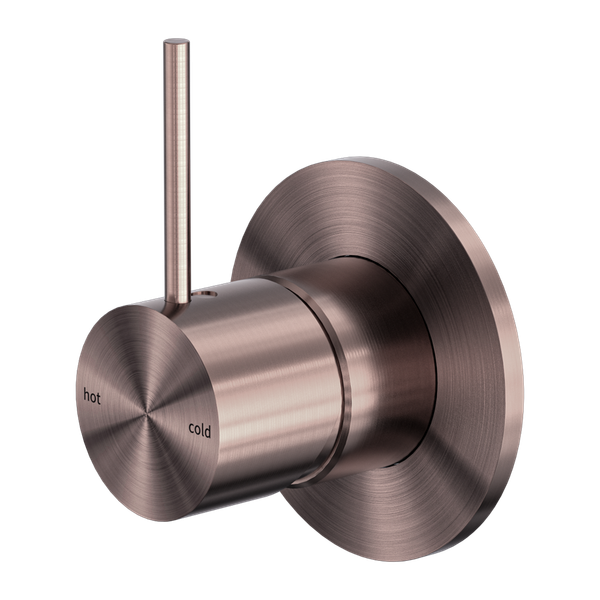  Bộ trộn mặt bích 80mm 1 đầu ra nóng lạnh bằng đồng Accem - 221911b 