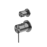  Bộ trộn nằm dọc 1 đầu ra nóng lạnh bằng đồng Accem - 221911s 