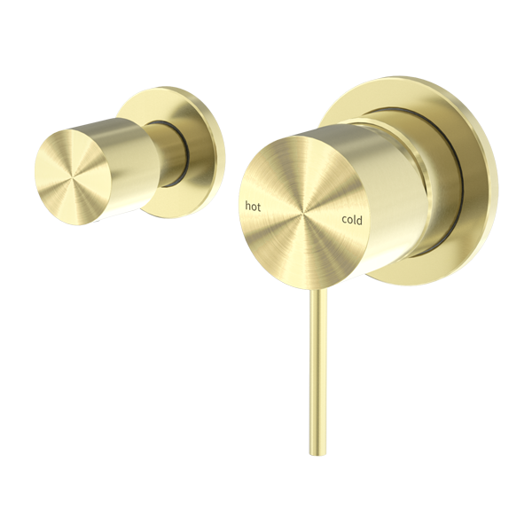  Bộ trộn 2 đầu ra nằm ngang nóng lạnh bằng đồng Accem - 221911u 