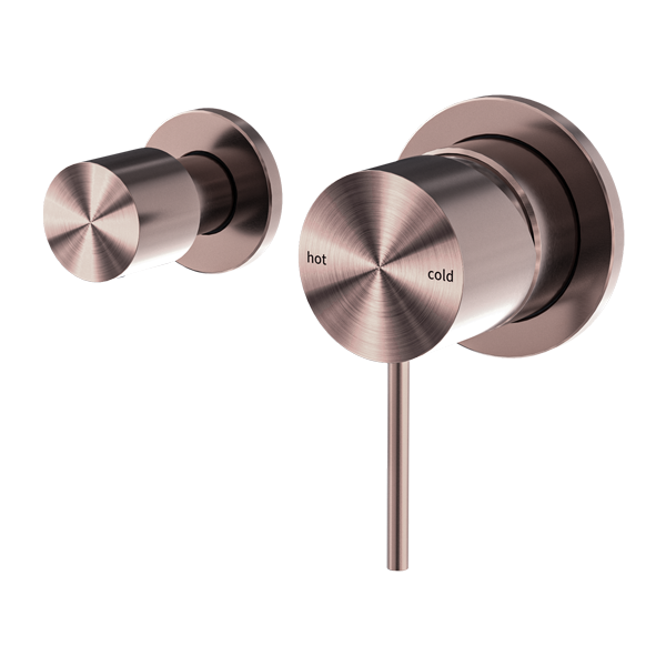  Bộ trộn 2 đầu ra nằm ngang nóng lạnh bằng đồng Accem - 221911u 