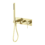  Sen cầm tay và bộ trộn 2 đầu ra gắn tường bằng đồng Accem - 221912e 