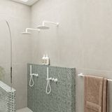  Sen cầm tay và bộ trộn 2 đầu ra gắn tường bằng đồng Accem - 221912f 
