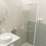  Sen cầm tay và bộ trộn 2 đầu ra gắn tường bằng đồng Accem - 221912f 