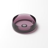  Chậu lavabo để bàn trong suốt - 2261-Violet 
