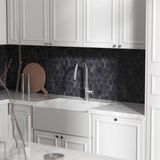  Vòi bếp rửa chén bát đầu vòi kéo ra bằng đồng Lapone - 251908 